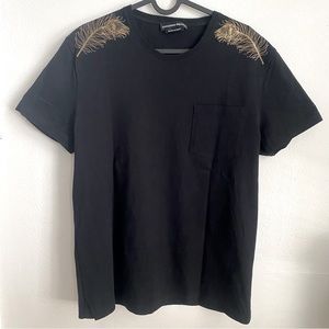 Alexander McQueen Feather t shirt